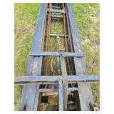3 Stage Forklift Mast w/ Carriage - Not Tested