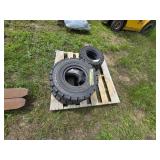 4 - New / Old Stock Air Pneumatic Forklift Tires