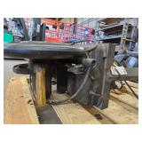 Dewalt Metal Chop Saw on Stand & Bench Grinder - Not Tested