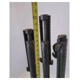 Lot of 3 Adjustable Steel Jack Posts