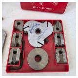 Craftsman Bench Saw Molding Head Cutter and Circular Saw Blade Lot