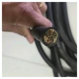 Heavy Gauge Black Electrical Cable Wire