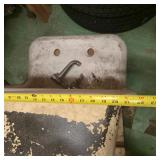 Vintage Cast Iron Wall Mount Utility Sink with Faucet