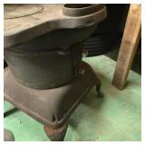 Vintage Vernois Cast Iron Stove Mt. Vernon Illinois