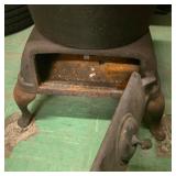 Vintage Vernois Cast Iron Stove Mt. Vernon Illinois