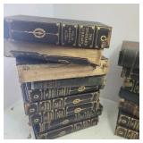 Lot of Vintage Religious Books with Metal Storage Box