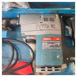 Lot of 2 Bosch Rotary Hammers with Metal Carrying Cases