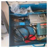 Lot of 2 Bosch Rotary Hammers with Metal Carrying Cases
