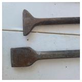 Lot of Masonry Chisels and Hammer Drill Bits