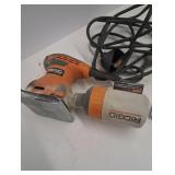 RIDGID R2500 1/4 Sheet Orbital Finish Sander with Case