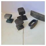 Lot of Auto Body Dolly Anvil Metal Shaping Tools