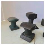 Lot of Auto Body Dolly Anvil Metal Shaping Tools