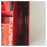 Hilti DX 200 Powder Actuated Fastening Tool Kit with Fasteners and Metal Case
