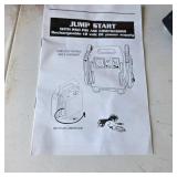 Portable Jump Starter with Air Compressor, Charger and Original Box