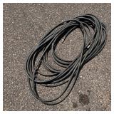 Gray Air Hose with Quick Connect Fitting