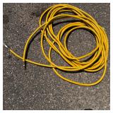 Yellow Air Hose with Quick Connect Fittings