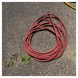 Heavy Duty Red Air Hose with Quick Connect Coupler
