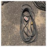 Gray Extension Cord with 2 Outlet Tap