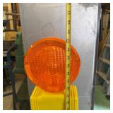 Traffic Cone with Barricade Warning Light