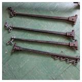 Reese 2' Trailer Hitch Receiver Drawbar with Hitch Pins Lot