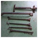 Reese 2' Trailer Hitch Receiver Drawbar with Hitch Pins Lot