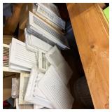 Lot of White HVAC Vent Covers and Return Air Grilles