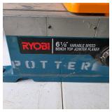 Ryobi 6-1/8' Variable Speed Bench Top Jointer Planer