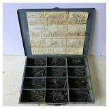 Cotter Pin Assortment Metal Organizer Box
