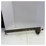 Metal Adjustable Guide Rail with Wheel Bracket