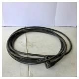 Heavy Duty Black Extension Cord with Twist-Lock Connector
