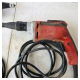 Lot of 2 Milwaukee Corded Screw Guns