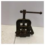 Vintage Pipe Vise with Bench Mount Clamp