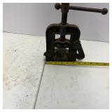 Vintage Pipe Vise with Bench Mount Clamp