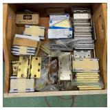 Lot of Door Hinges and Hardware Assortment