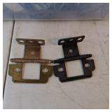 Lot of Cabinet Door Hinges and Mounting Hardware