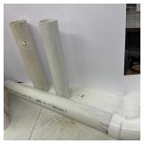 Lot of Assorted PVC Pipe and Plumbing Fittings