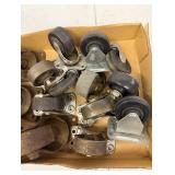 Lot of Assorted Swivel Casters and Wheels