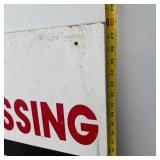 No Trespassing Construction Site Authorized Personnel Sign