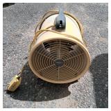 FlowPro 390125V Portable Ventilator Blower Fan 12' 120V