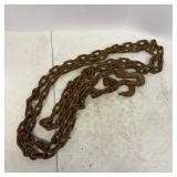 Heavy Duty Tow Chain with Grab Hooks
