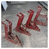 Lot of 4 Quik-Craft Pump Jacks Scaffold Supports