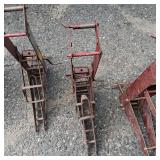 Lot of 4 Quik-Craft Pump Jacks Scaffold Supports