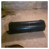 Roll of Black Dimpled Flooring Moisture Barrier Underlayment