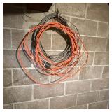 Lot of Heavy Duty Extension Cords with Twist-Lock Plug