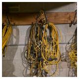 Lot of Extension Cords and Work Lights