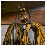 Lot of Extension Cords and Work Lights