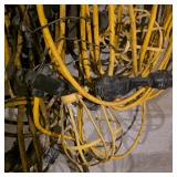 Lot of Extension Cords and Work Lights