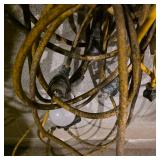 Lot of Extension Cords and Work Lights