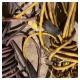 Lot of Heavy Duty Extension Cords