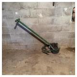 Manual Rolling Lawn Aerator with Long Handle